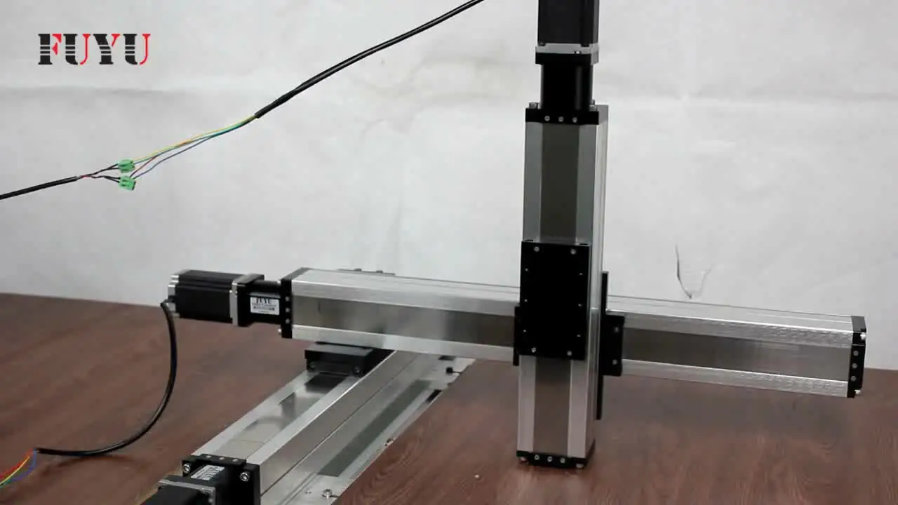 cnc 200mm/s high speed 500mm stroke ball screw linear guide actuator