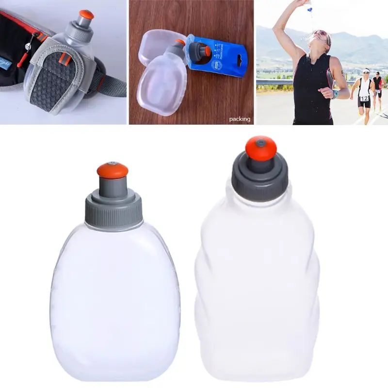 1 шт. бутылки для воды колба контейнер для хранения BPA бесплатно для бега, пояс для воды рюкзак, сумка-пояс жилет для кемпинга
