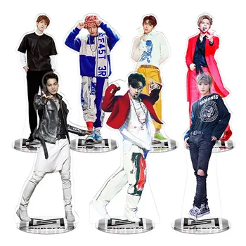 

SuperM New Album All Members Personal Customized Acrylic Stand Action Figure Standing Action Table Decor Fans Gifts