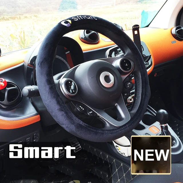 For SMART Fortwo Forfour 453 451 450 Decorate Seat Belt Carbon Fiber  Leather Safety Belt Shoulder Cover Car Interior - AliExpress