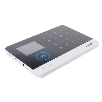 

Home Security Wireless WIFI GSM GPRS Alarm System APP Remote Control RFID Card Kit D08B