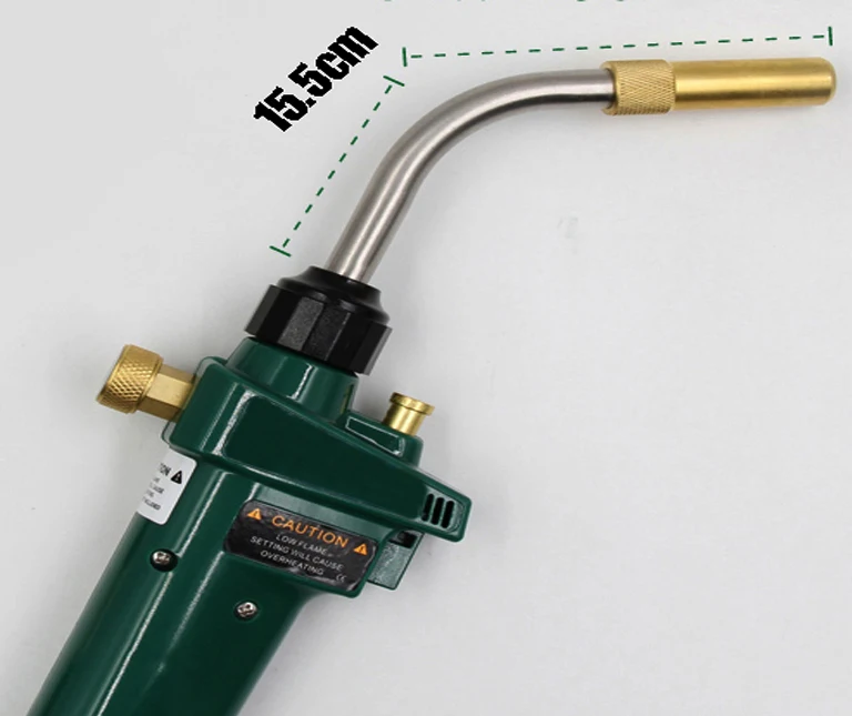 Braze сварочный фонарь МАПП пропан газовый факел самовоспламенение w триггер стиль CGA600 Отопление Паяльная горелка