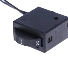 

1 PC Black 250V 6A Electric Power Tool Plastic Speed Controller Switch FA-8/1FE 5E4 6 Positions Curve Saw Speed Switch Regulator