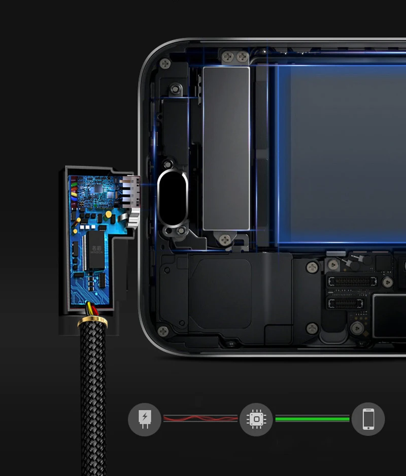 Nohon type-C кабель для быстрой зарядки Xiaomi Redmi note 7 для samsung S8 note9 USB C кабель для зарядного устройства двусторонний Штекер кабель для передачи данных