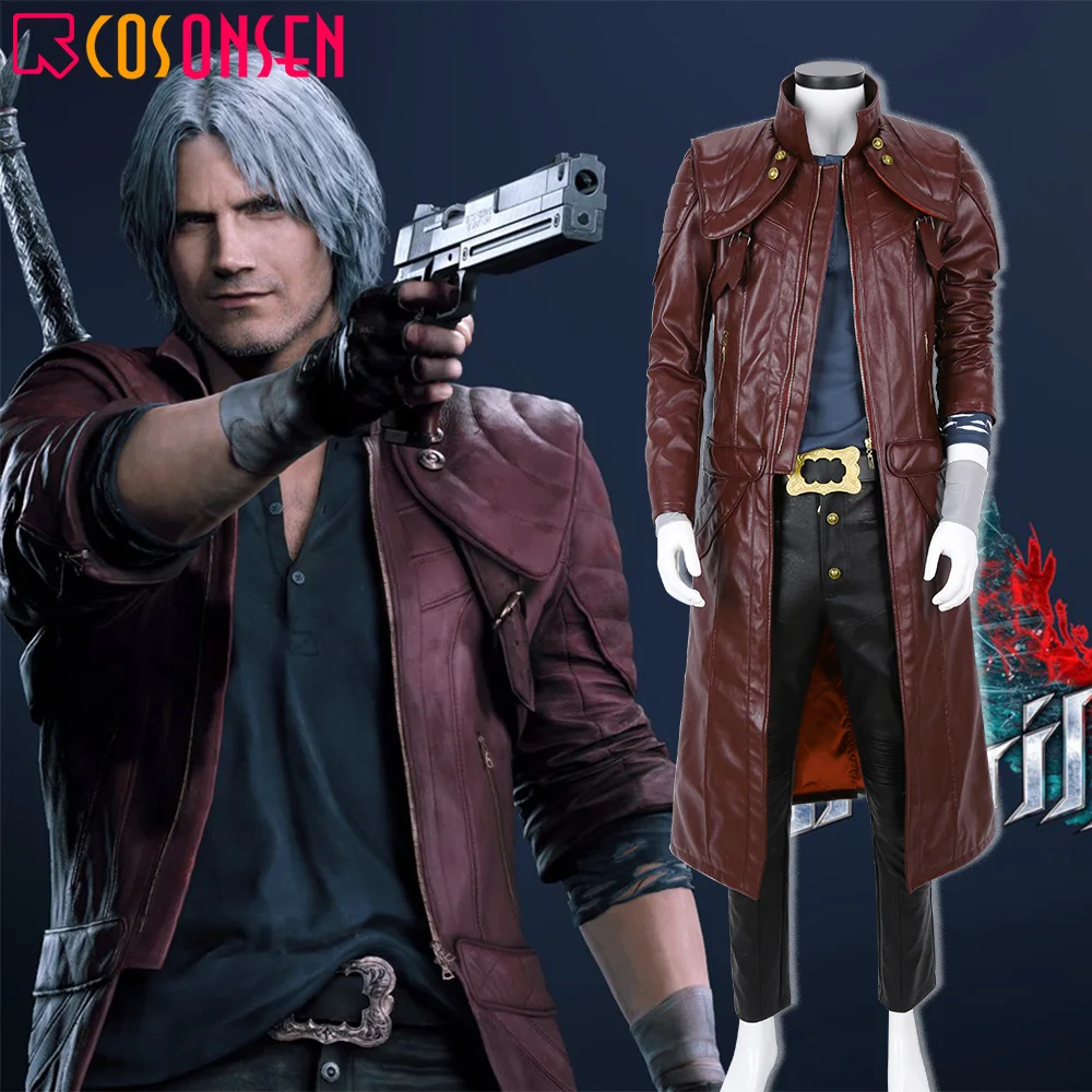 Devil May Cry 5 Dante 5 Cosplay Traje Carnaval 