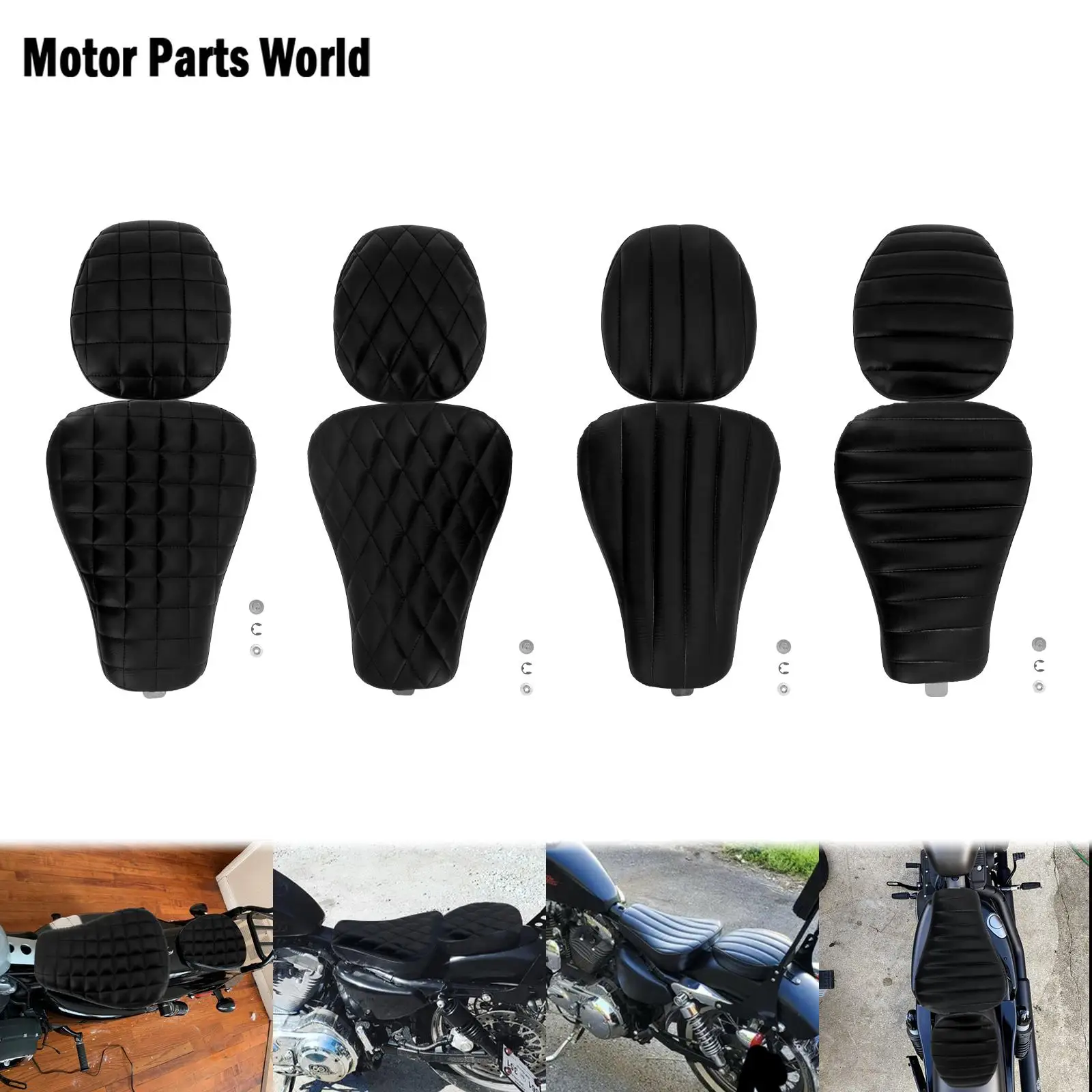 

Кожаная задняя Пассажирская подушка для мотоцикла Harley Sportster 72 XL1200V 2012-15 48 XL1200X 10-15