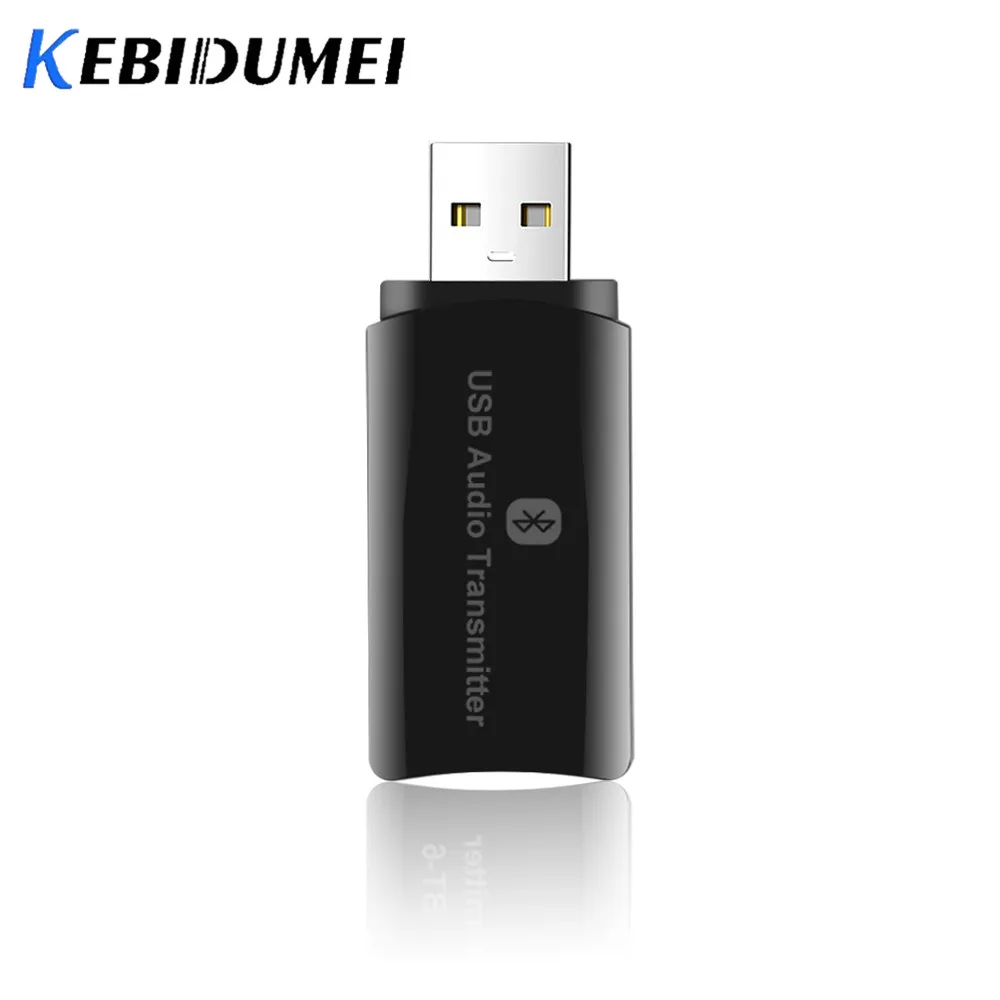 Kebidumei Новейший беспроводной USB Bluetooth 5,0 адаптер ключ Музыкальный Аудио приемник передатчик громкой связи для ПК компьютер автомобильный комплект