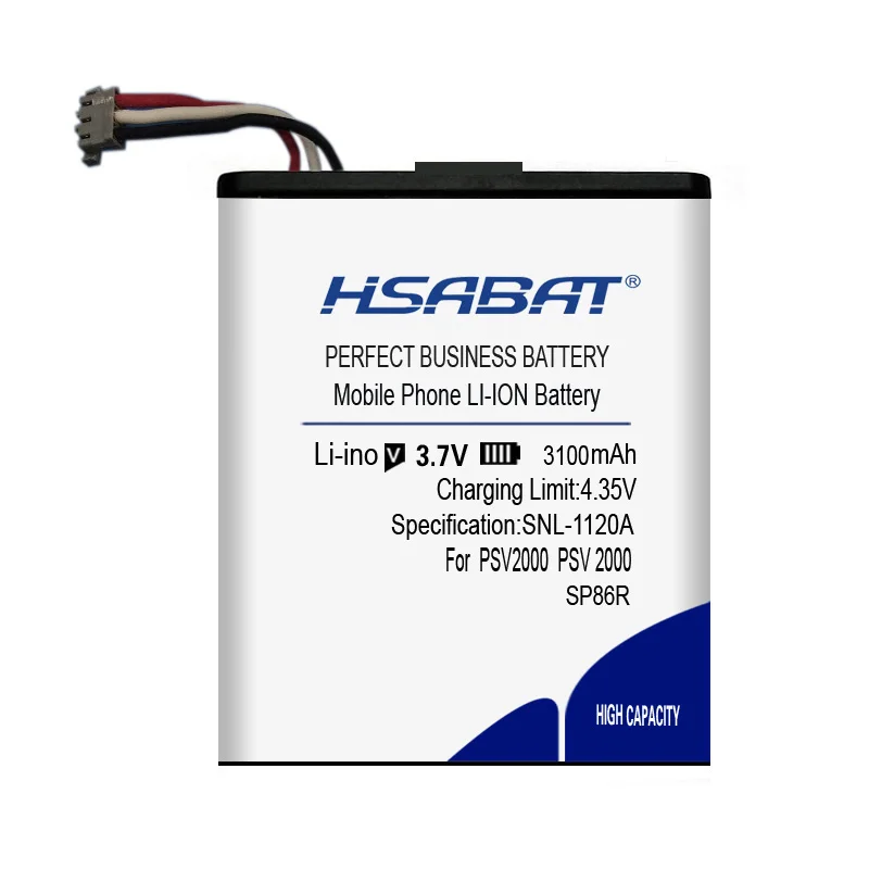 Original HSABAT 3100mAh SP86R Battery For Ps vita 2000 psvita2000 PSV 2XXX PSV SP86R