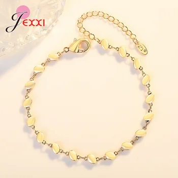 

Big Discount Genuine 925 Sterling Silver Anklet Jewelry Accessory For Women Girls Wedding Engagement Party