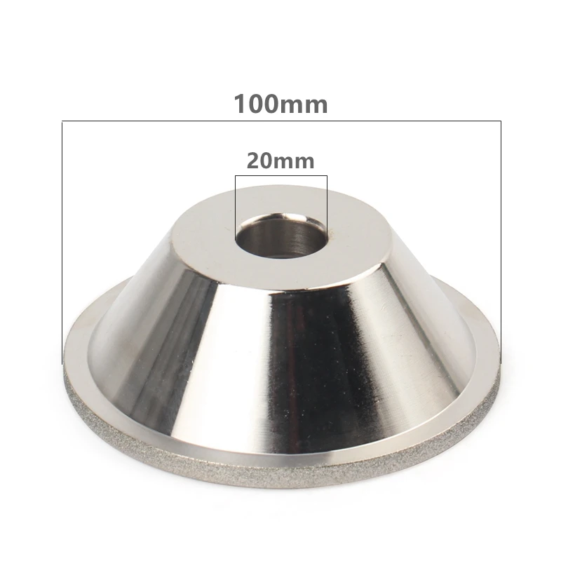 80-600 Mesh Diamond CBN Grinding Wheel Cup Cutter DIsc For Milling Cutter Tungsten Carbide Sharpener Accessory Versery 1PC