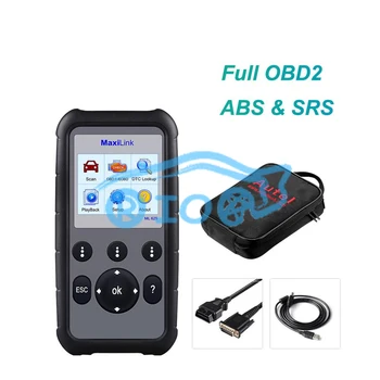 

Autel MaxiLink ML629 Enhanced CAN OBD2 Scanner with ABS SRS Transmission Engine Diagnosi Auto VIN Scan Tool Turn Off Check light