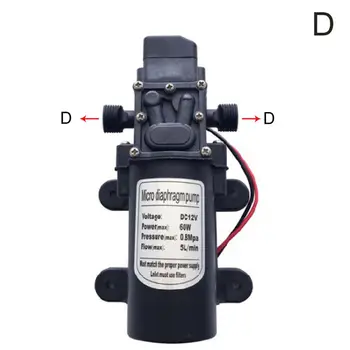 

Diaphragm Pump DC 12V 60W 5L/Min 120PSI Self Priming High Pressure Water Pump 57BB