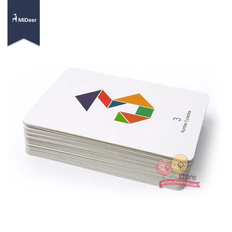 MiDeer Tangram деревянный пазл обучающие игрушки для детей дошкольные детские игры