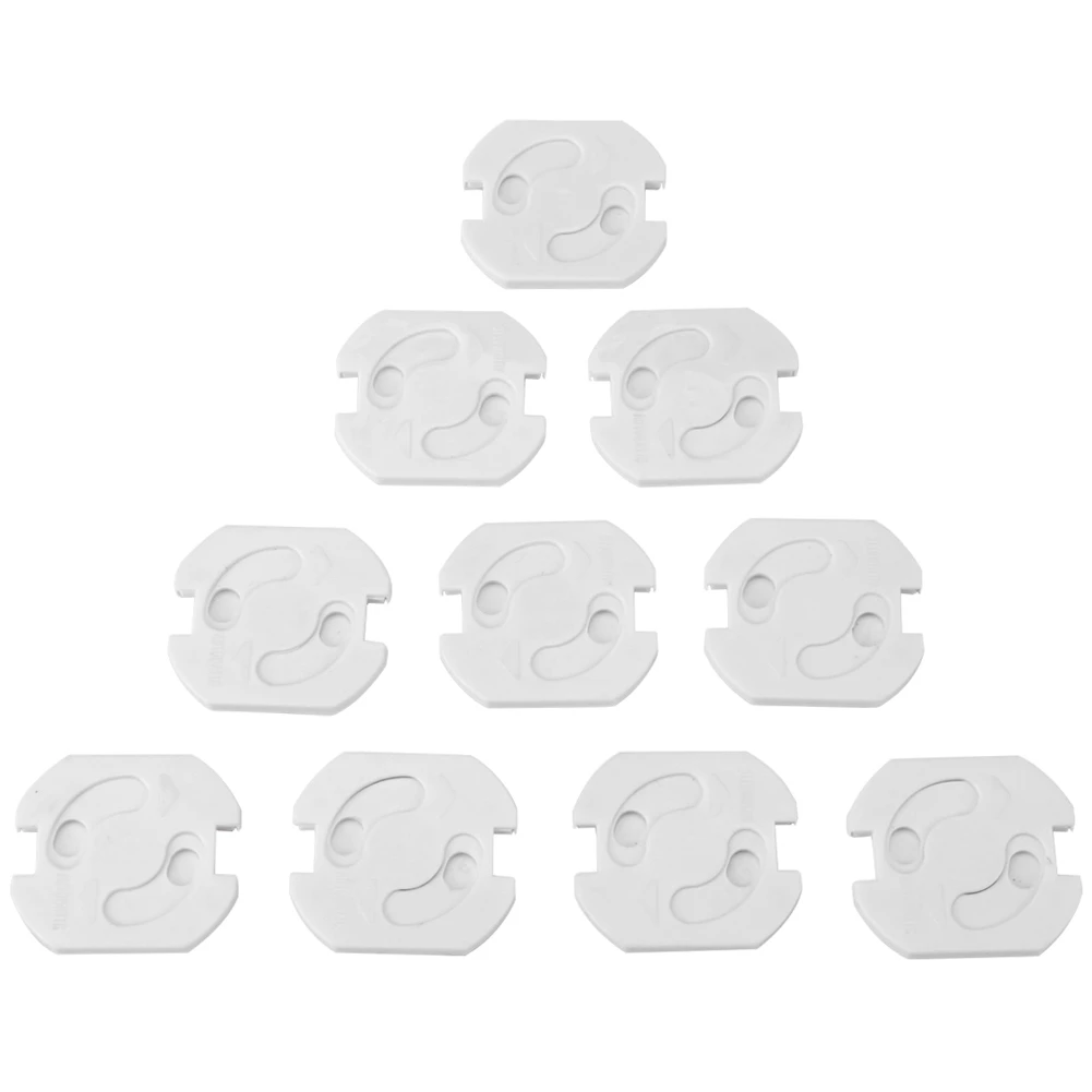 10 Buah Stopkontak Elektrik Soket Daya Eu Pelindung Keselamatan Anak Anak Anak Bayi Colokan Anti Elektrik Pelindung Penutup Putar Keselamatan Listrik Aliexpress