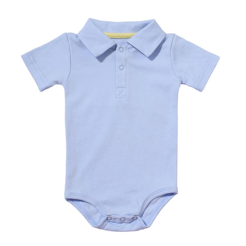 cute baby bodysuits Summer Baby Boy Romper Short Sleeves Polo Casual Toddler Jumpsuit Newborn Clothes for Baby Girl Outfits Cotton Infant Onesie Baby Bodysuits are cool