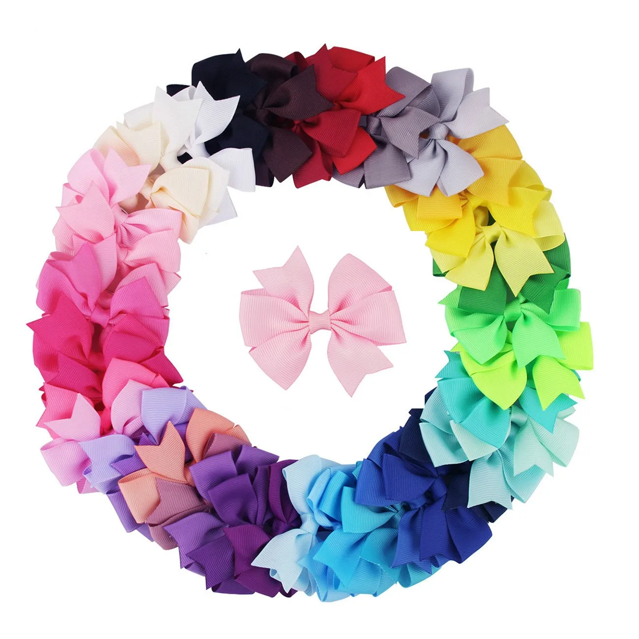 

1PCS Swallowtail Ribbon Bow Clip Elastic Hair Bands For Girls Bohemian Hairpins Scrunchy Korean Kids Hair Accessories For Women