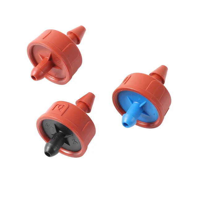 Állítható Öntözési Nyomás Kompenzáció Csepegtető Tömlő Kerti Sprinkler Öntözőkészülék Állandó Áramlás 50Db - Image 6