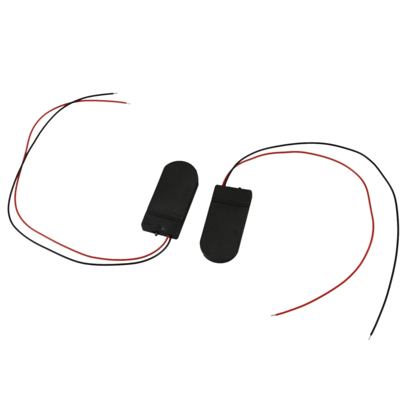 

2Pcs 2 x 2032 Coin Cell Battery Holder 6V Output w On/Off Switch