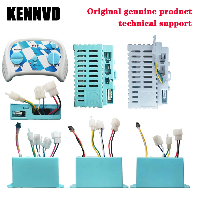 2.4G Child Electric Car Remote Control Receiver with Smooth Start Function,12V Bluetooth RC Kids Ride on Car Controller