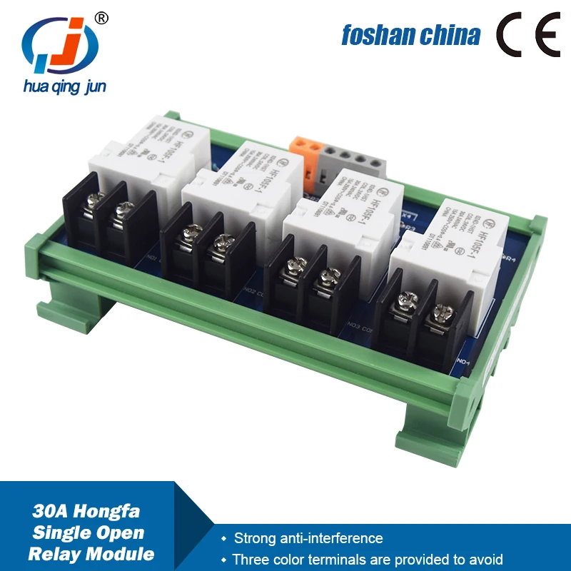 Huaqingjun  ڵȭ Hongfa  ,    HF105F-1, 4 ä  8 ä 30A