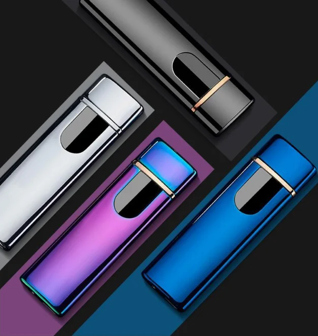 10 шт./лот инструменты для курения плазменная зажигалка подарок USB электрическая Электронная зажигалка микс прикуриватель зарядка Зажигалка Сенсорное зажигание