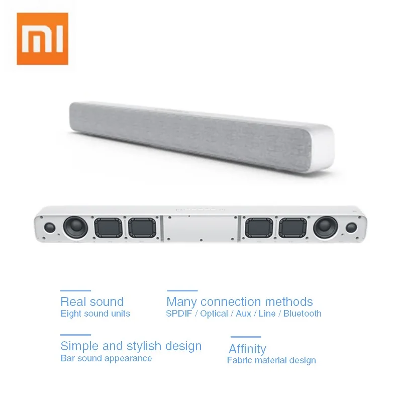  Xiaomi Wireless Bluetooth Sound Bar Speaker Soundbar Smart TV Audio Home Theater AUX SPDIF Optical  - 32883101188