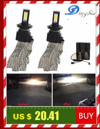 10X H7 Led H4 автомобильных фар 72 Вт 7600lm Автомобильных СВЕТОДИОДНЫХ ламп H1 H8 H9 H11 H3 9005 9006 автомобилей фар 6000K Led 12В противотуманный C6 led