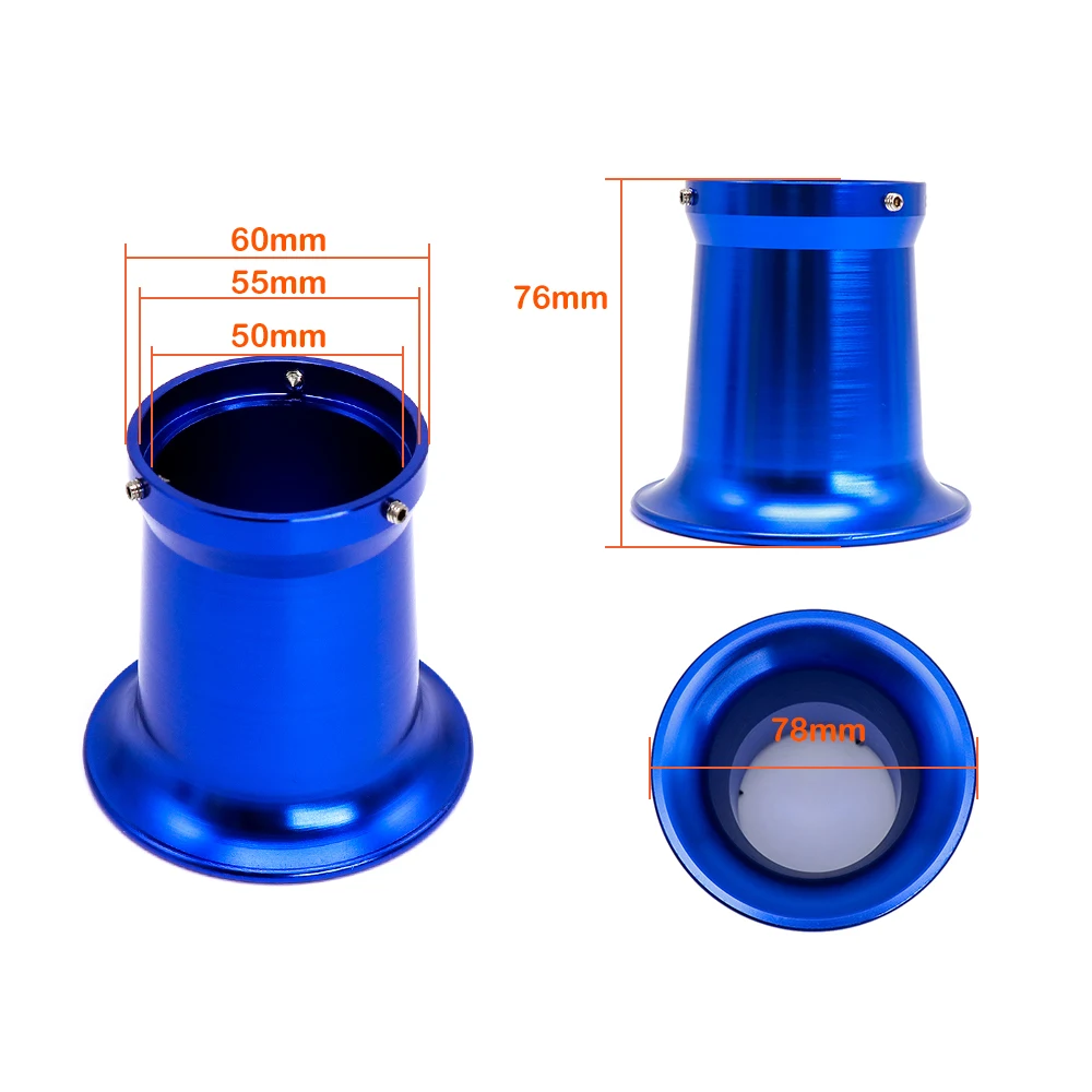 Motorcycle Carburetor Air Filter Wind Horn Cup With Mesh For Keihin OKO KOSO MIKUNI PWK 21/24/26/28/30/32/34mm PE28 PE30