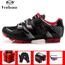 TIEBAO велосипедная обувь мужская sapatilha ciclismo MTB zapatillas deportivas mujer Спортивная обувь для гонок горного велосипеда женские кроссовки