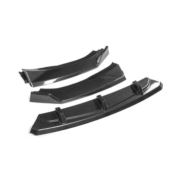 

3x Car Front Bumper Splitter Lip Spoiler Diffuser Protection Deflector Guard Body Kits Cover Trim For VW For Jetta 2019-2020