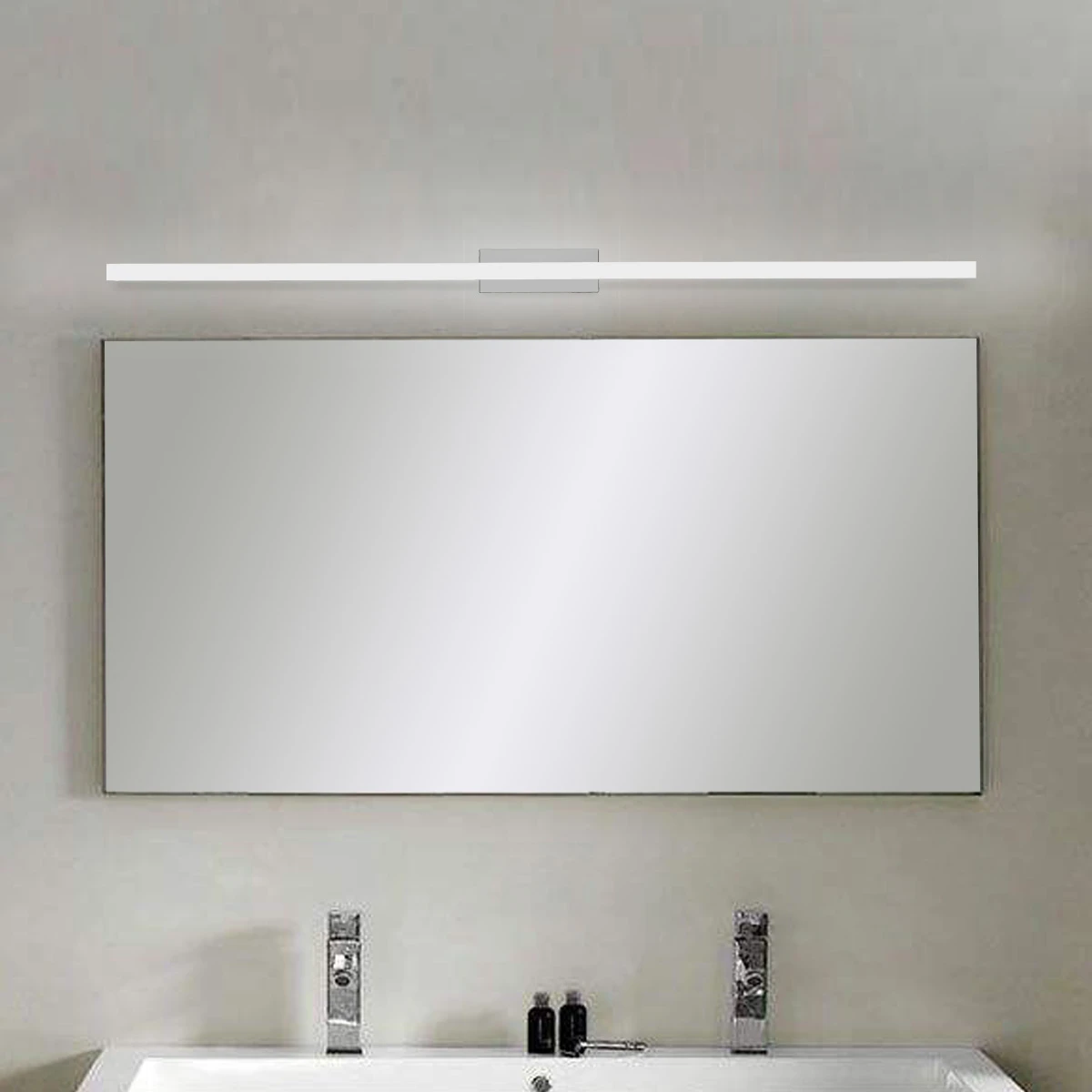 Moderno espejo LED lámpara de pared imagen lámpara frontal pared baño blanco cálido lámpara de pared