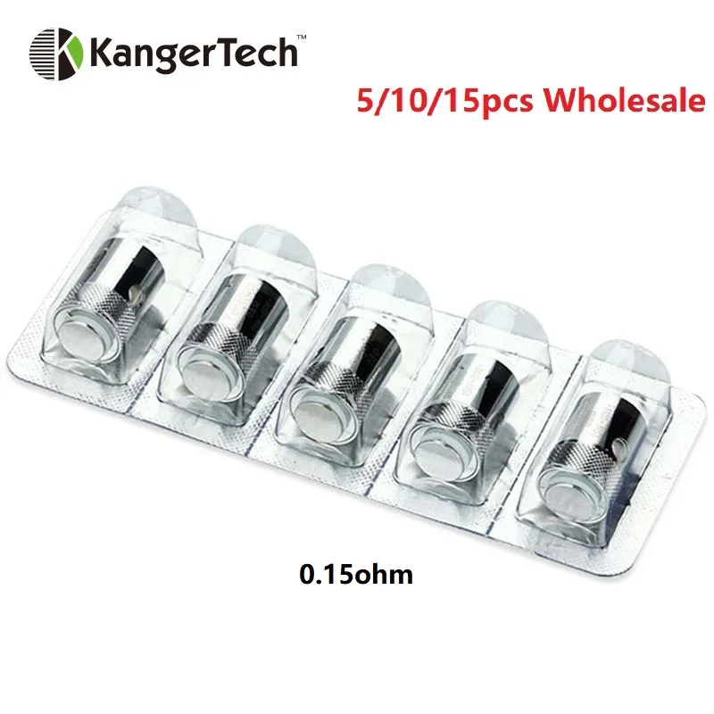 Набор катушек Kangertech CLTANK 5/10/15 шт. Сменная головка резервуара 0 15 Ом катушки
