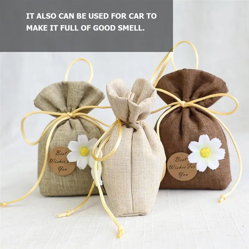 Empty Lavender Sachet Bag Fragrance Sachet Wardrobe Hangings Fragrance Bags Bag Lavender Sachets for Car Wardrobe 6Pcs deodorant sachet bags fragrance bags
