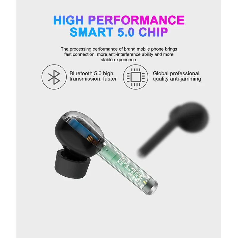 5,0 Bluetooth наушники TWS беспроводные Bluetooth наушники с микрофоном спортивная водонепроницаемая игровая гарнитура беспроводная гарнитура