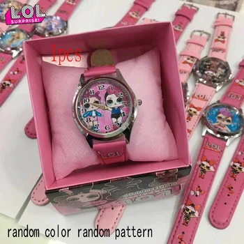 

LOL Surprise Dolls Fashion Cartoon Girl's Watch Gift Toy Silicone Watch Child Quartz Wrist Random Color Random 1pcs