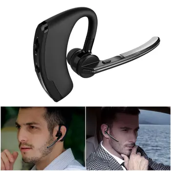 

Business Bluetooth headset Noise Cancelling Voice Control Wireless Headphone Driver Sport Earphone for ios Android smartphone