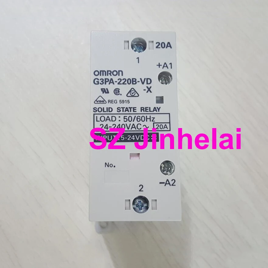 Omron G3PA-220B-VD-X autêntico tipo original trilho de
