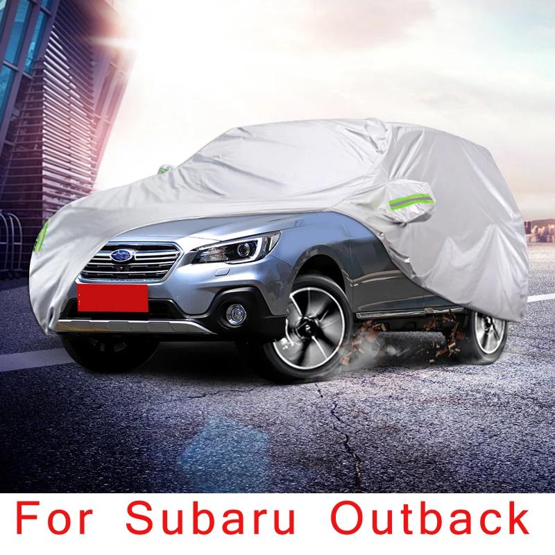 Full Car Covers Outdoor Sun Uv Protection Dust Rain Snow Oxford Cloth
