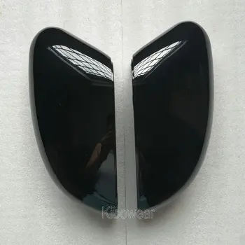 

For 2012 2014 2015 2016 2017 2018 ABS bright black Ford Focus MK3 MK2 rearview mirror cover