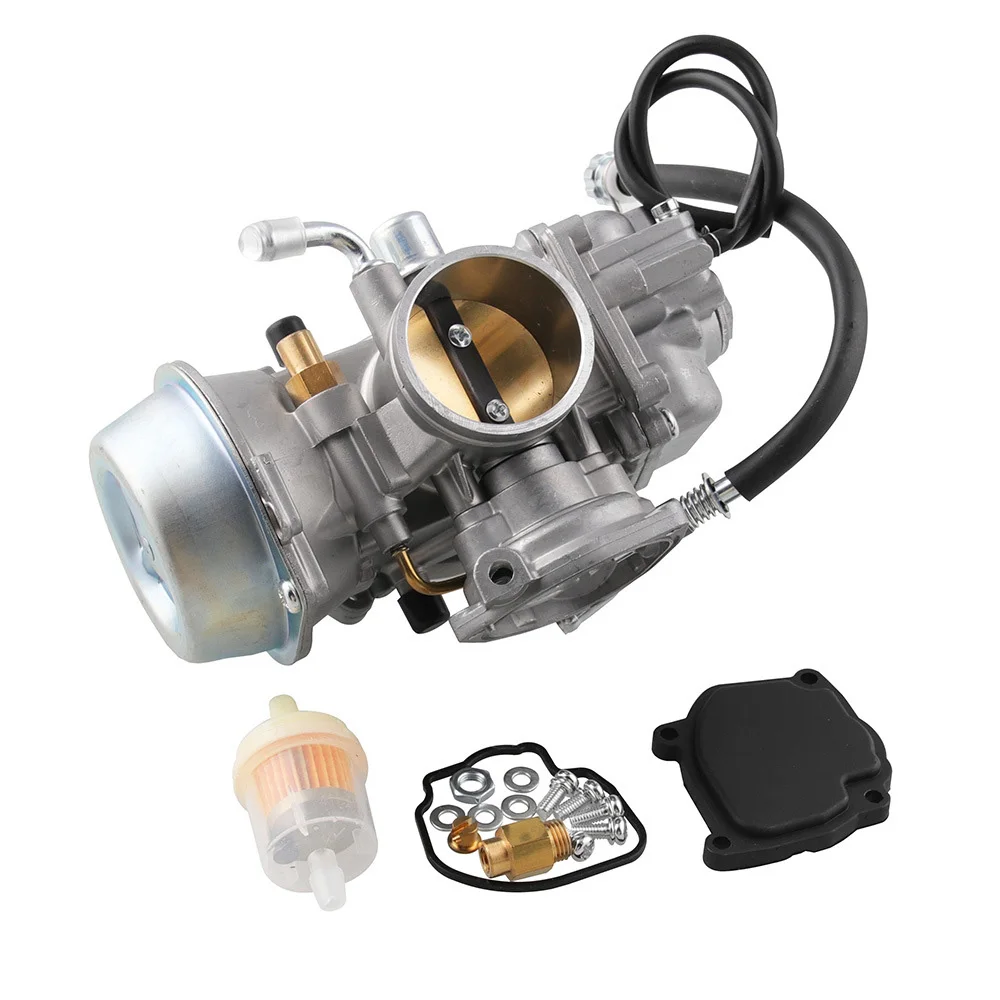 Мотоцикл Carb Carburador подходит для спортсмена 500 4X4 HO 2001-2005 карбюраторы дроссельной заслонки зажим база крышка винт