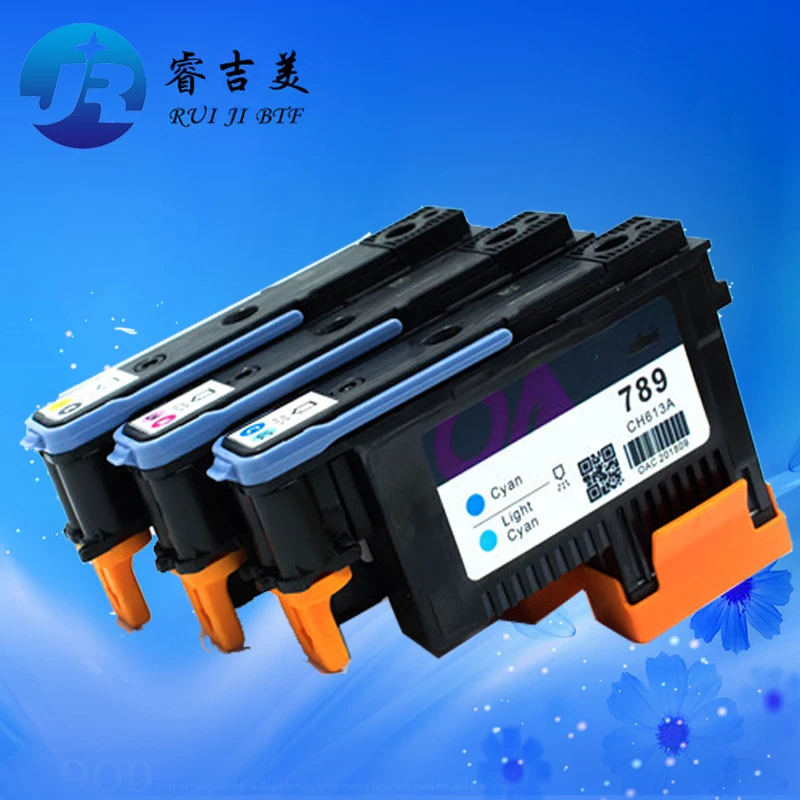Оригинальный CH612A CH613A CH614A для HP 789 печатающая головка совместима с L25500 25500 |