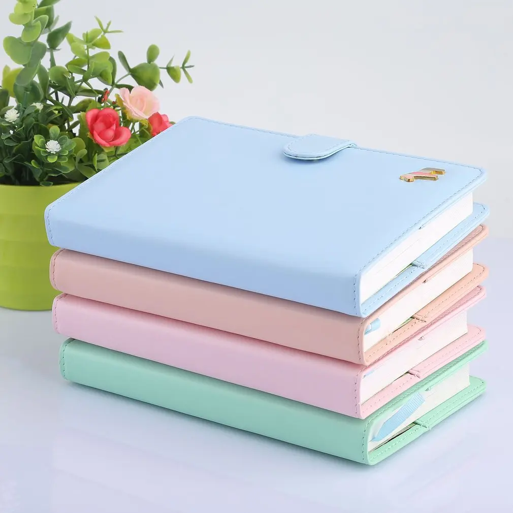 

Portable Cute Weekly Planner Sweet Notebook Fresh Student Schedule Journal Diary Writing Book School Supplies