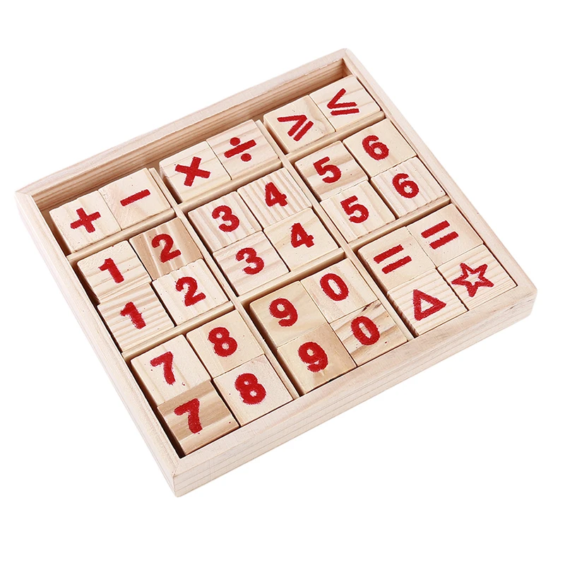 Многофункциональный Abacus обучающая подставка деревянная Монтессори игрушки счетные познавательные доски раннего образования математические игрушки для детей подарок