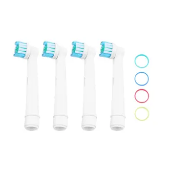 

4x Replacement Brush Heads For Oral-B Electric Toothbrush Fit Advance Power/Pro Health/ 3D Excel/Triumph/Vitality Clean