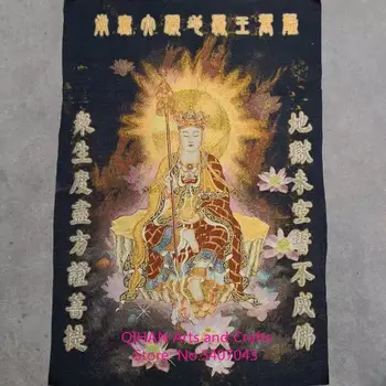 

Thangka religious Buddha, Thangka antique collection, embroidery, brocade, Suzhou embroidery