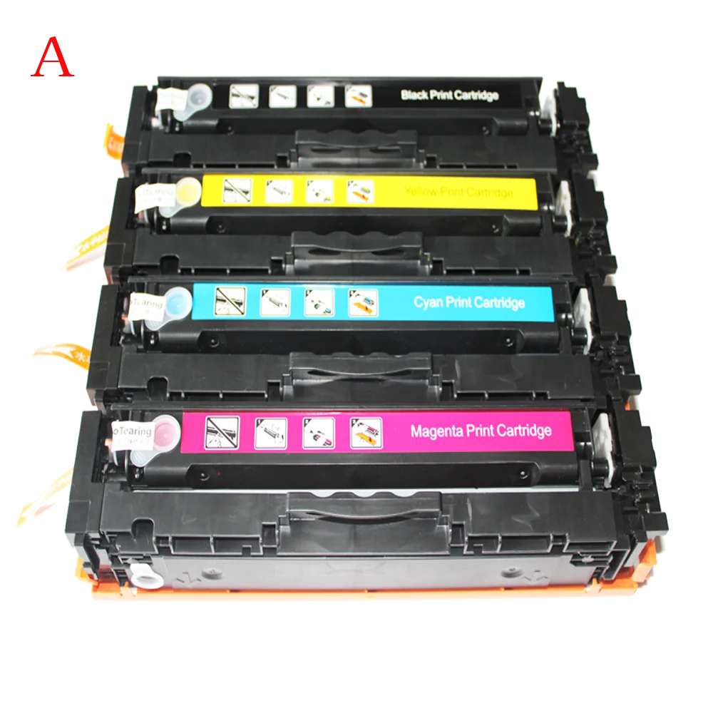 Compatible 4 Color HP 207a 206a 206x Toner Cartridge For  M283fdw/183fw/M255dw/282nw/M155/M182nw/w2110a/w2310A Printer NOT CHIP|Toner  Cartridges| - AliExpress