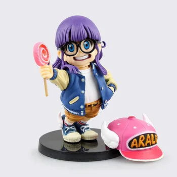 

Anime Dragon Ball Z Son GOKU Arale SCultures cute pink Action Figure Toys Dolls