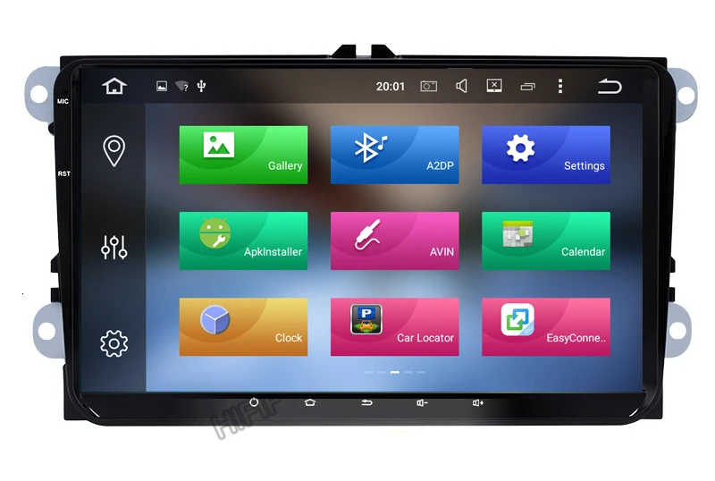 Excellent 9"2din Android 9.0 GO car radio GPS navig for Volkswagen Skoda Octavia Golf 5 6 touran passat B6 Jetta polo tiguan stereo WIFI 18