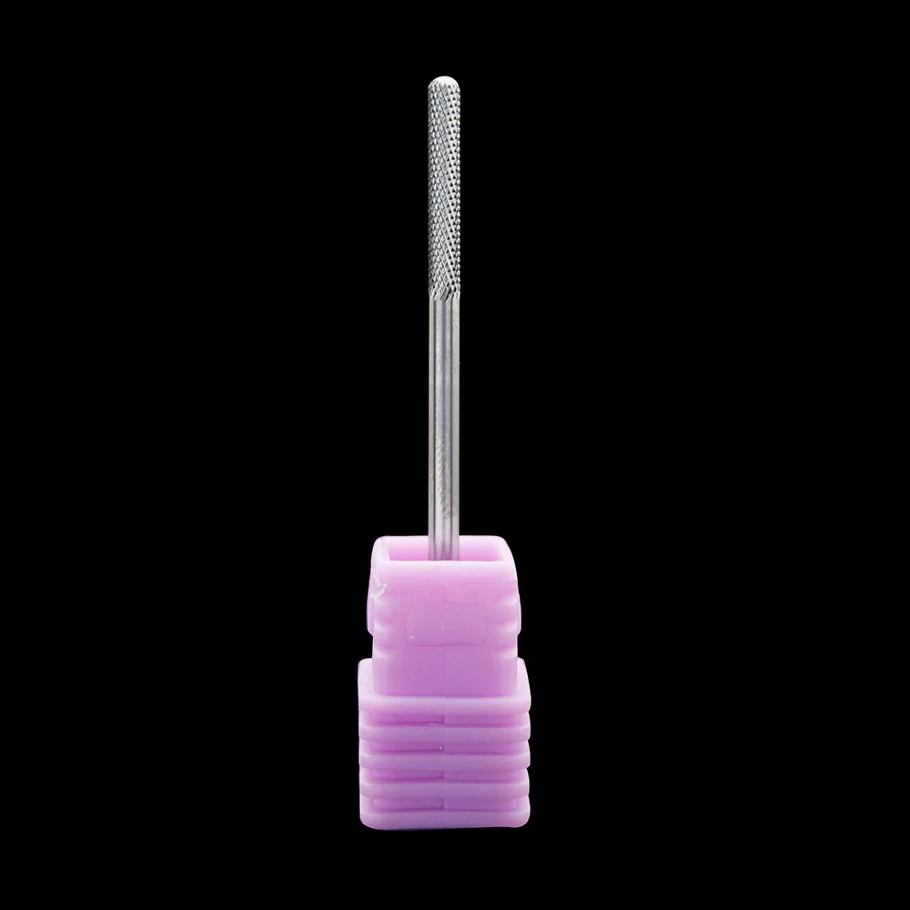 Fresas de carburo de tungsteno para uñas, herramientas de pulido de cutículas para manicura XF