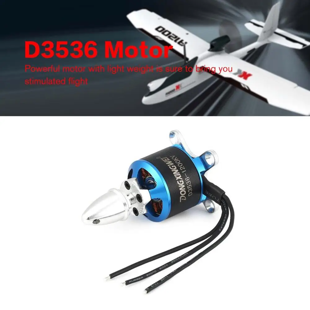 DXW A2212 D3536 1000KV 1200KV 2 4S 3 17 мм бесщеточный мотор Outrunner для RC FPV неподвижного крыла дрона